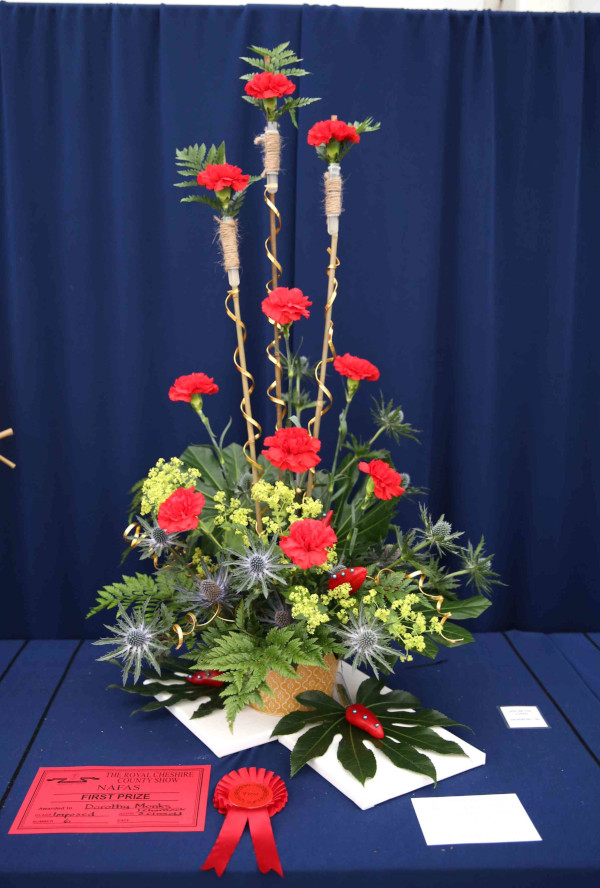 An entry in the Picture This class at the 2023 Royal Cheshire Show, incorporating the Cheshire Area Show in the Theatre of Flowers