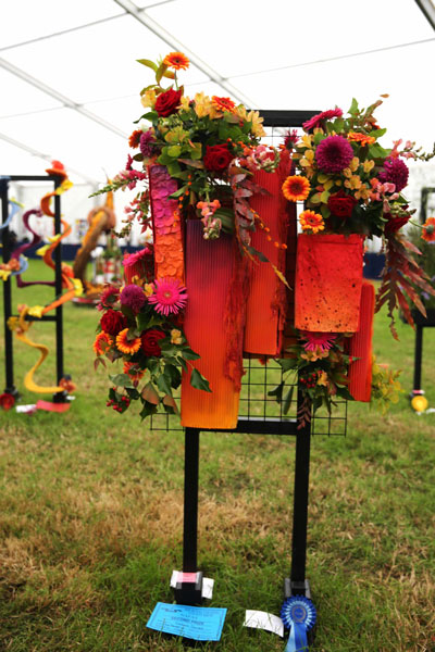 A Flower Clubs of Cheshire  entry in the Grand design class of the 2026 Royal County Cheshire Show 