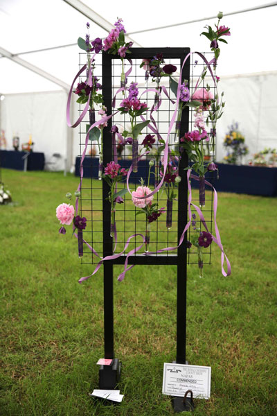 A Flower Clubs of Cheshire  entry in the Grand design class of the 2026 Royal County Cheshire Show 