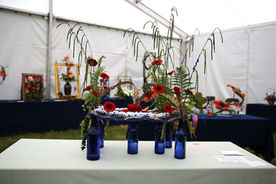 A Flower Clubs of Cheshire  entry in the Knit-stitch-weave class of the 2026 Royal County Cheshire Show 