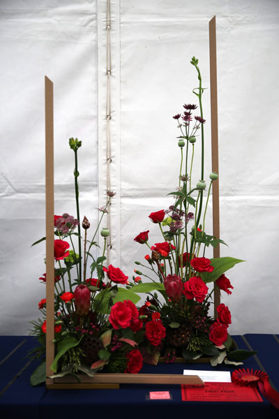 A Flower Clubs of Cheshire  entry in the In the Frame class of the 2026 Royal County Cheshire Show 