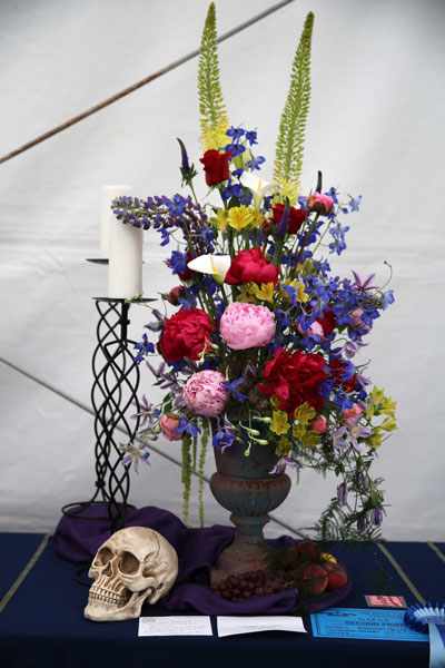 A Flower Clubs of Cheshire entry in the Dutch Master class of the 2026 Royal County Cheshire Show
