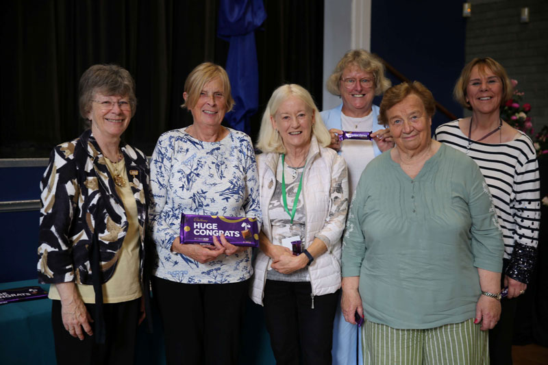 2026 AGM Competition photo showing the 1st, 2nd and 3rd entries in class 3