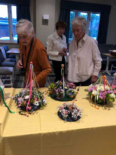 Sale Flower Club - Maypoles at the Club evening May 2025