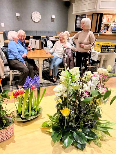 Sale Flower Club - Parallel designs at the Club evening 2025