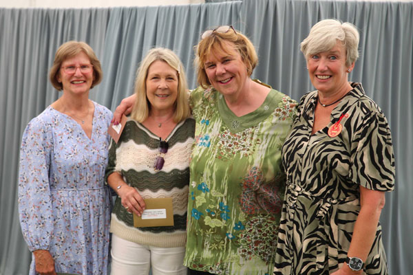 2025 Royal Cheshire County Show, Flower Clubs of Cheshire, Singing in the Rain class award winners