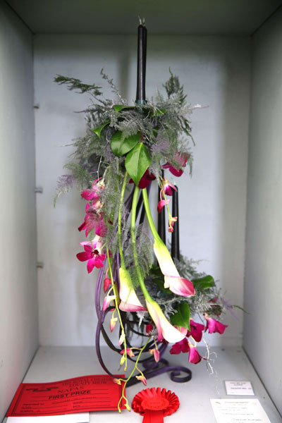 A Flower Clubs of Cheshire  entry in the Eine Kleine Nachtmusik class of the Royal County Cheshire Show 