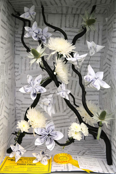 A Flower Clubs of Cheshire  entry in the Eine Kleine Nachtmusik class of the Royal County Cheshire Show 