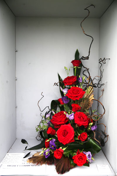 A Flower Clubs of Cheshire  entry in the Eine Kleine Nachtmusik class of the Royal County Cheshire Show 