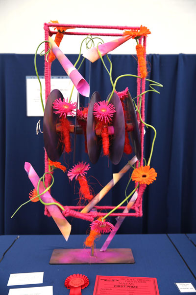 A Flower Clubs of Cheshire  entry in the The Sound of Music class of the Royal County Cheshire Show 