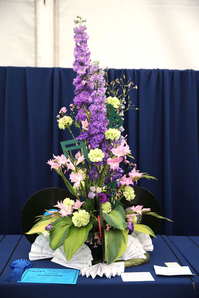 A Flower Clubs of Cheshire  entry in the The Sound of Music class of the Royal County Cheshire Show 