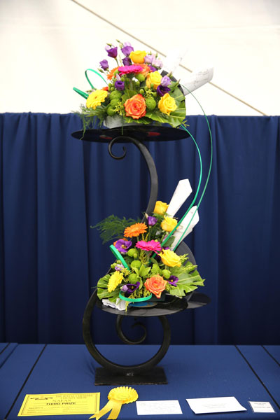 A Flower Clubs of Cheshire  entry in the The Sound of Music class of the Royal County Cheshire Show 