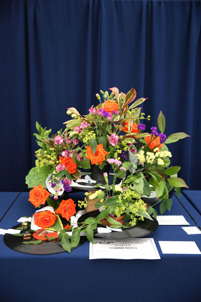 A Flower Clubs of Cheshire  entry in the The Sound of Music class of the Royal County Cheshire Show 