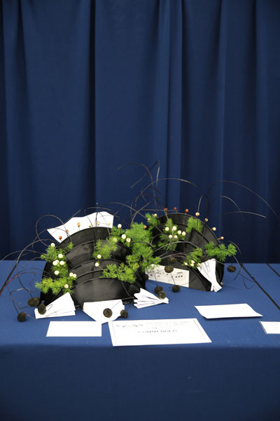 A Flower Clubs of Cheshire  entry in the The Sound of Music class of the Royal County Cheshire Show 