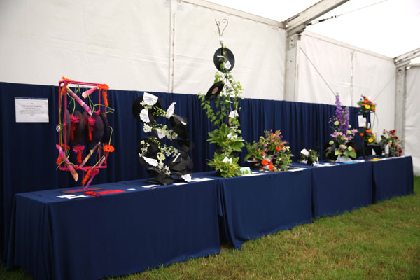 Flower Clubs of Cheshire  entries in the The Sound of Music class of the Royal County Cheshire Show 