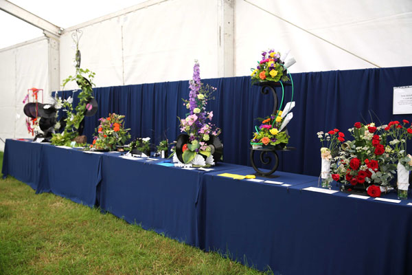 Flower Clubs of Cheshire  entries in the The Sound of Music class of the Royal County Cheshire Show 