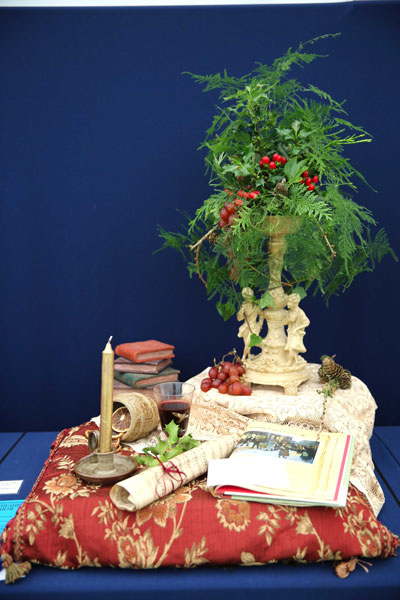 A Flower Clubs of Cheshire  entry in the Melody is Timeless class of the Royal County Cheshire Show 