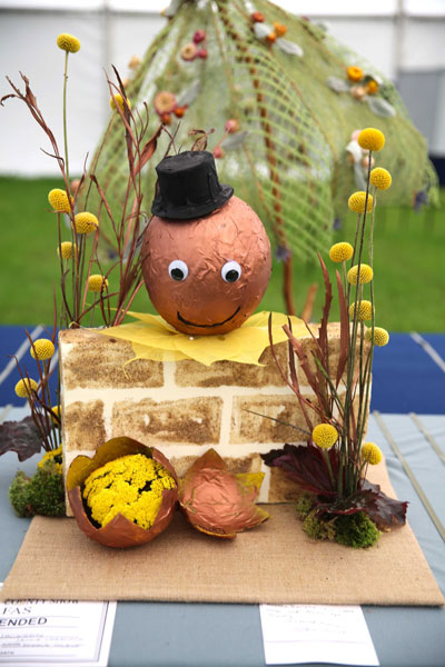 A Flower Clubs of Cheshire  entry in the A Nursery Rhyme class of the Royal County Cheshire Show 