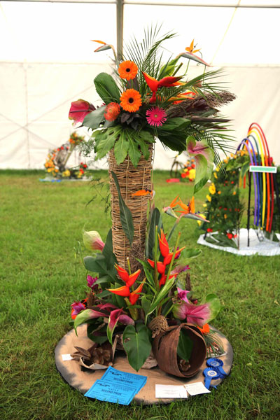 A Flower Clubs of Cheshire  entry in the A Musical class of the Royal County Cheshire Show 