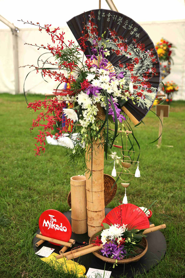 A Flower Clubs of Cheshire  entry in the A Musical class of the Royal County Cheshire Show 