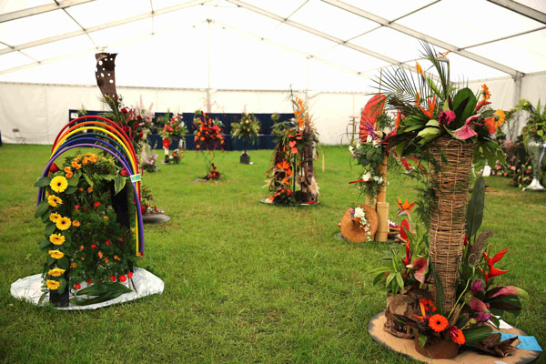 Flower Clubs of Cheshire  entries in the A Musical class of the Royal County Cheshire Show 