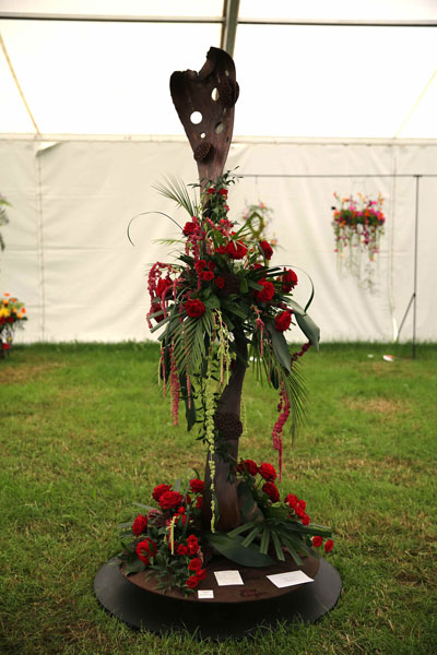A Flower Clubs of Cheshire  entry in the A Musical class of the Royal County Cheshire Show 